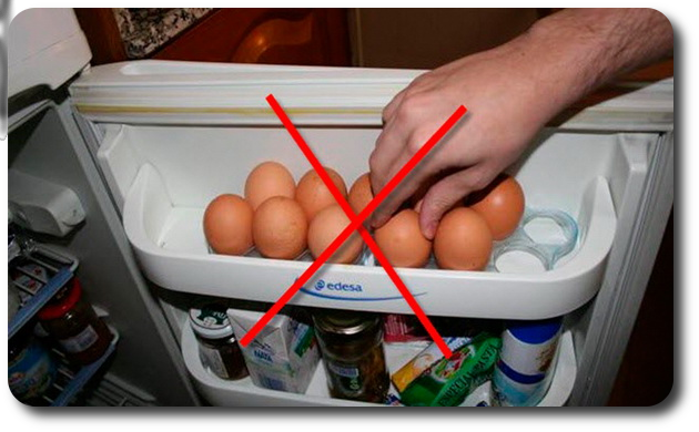 ATTENTION ! Évitez de mettre vos œufs dans le réfrigérateur