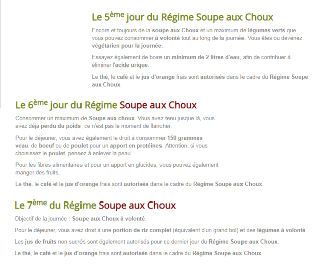 Régime SOUPE Aux CHOUX : Un Régime Rapide, Facile Et Efficace